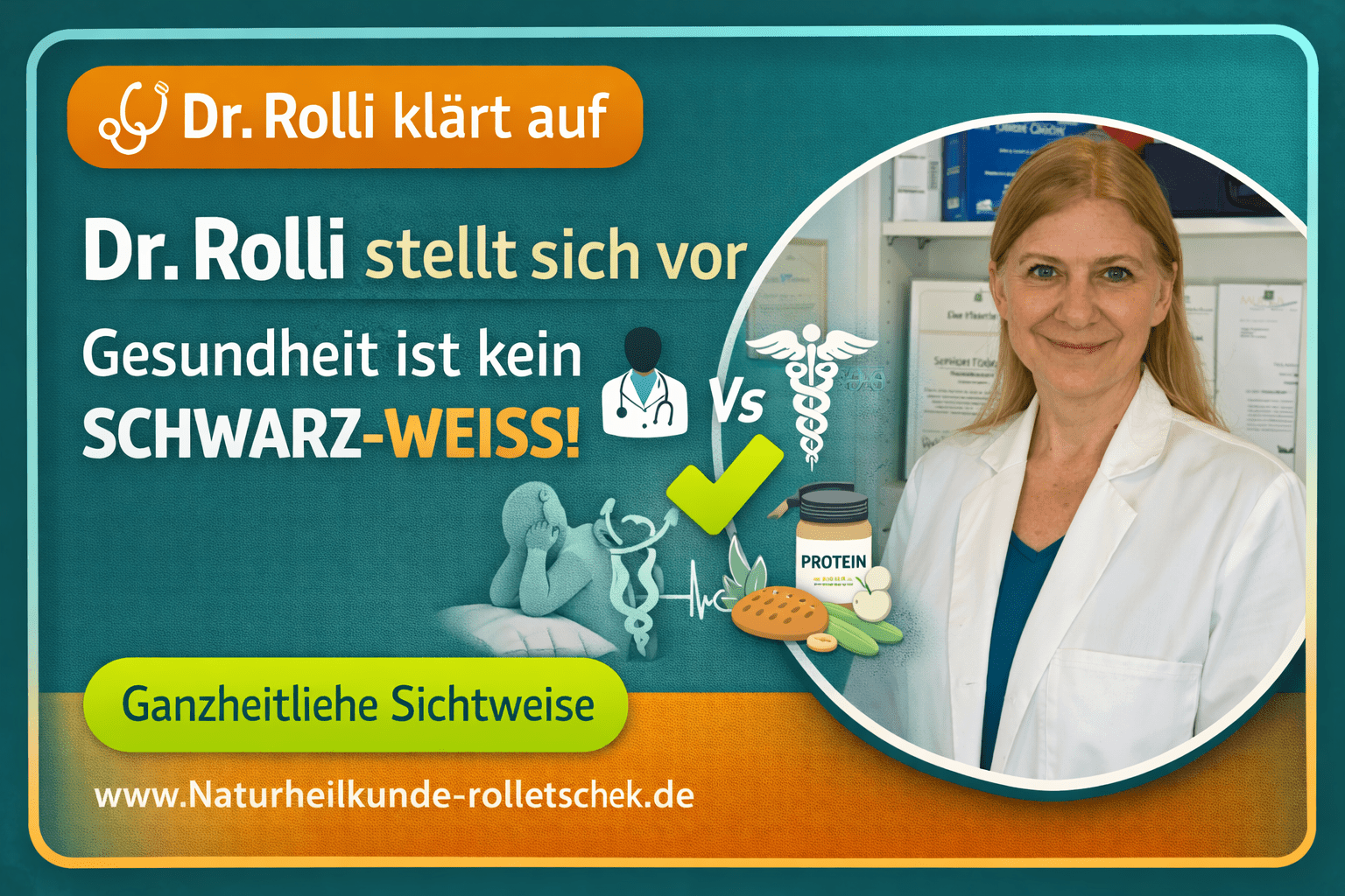 YouTube Folgen zur Heilpraktikerin Dr. Rolletschek