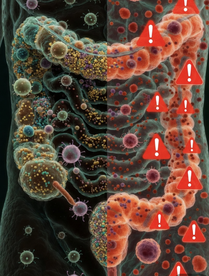 Allergien, Unverträglichkeiten, Krankheiten durch den Darm