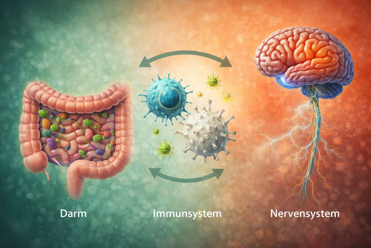 Darm, Immunsystem, Nervensystem