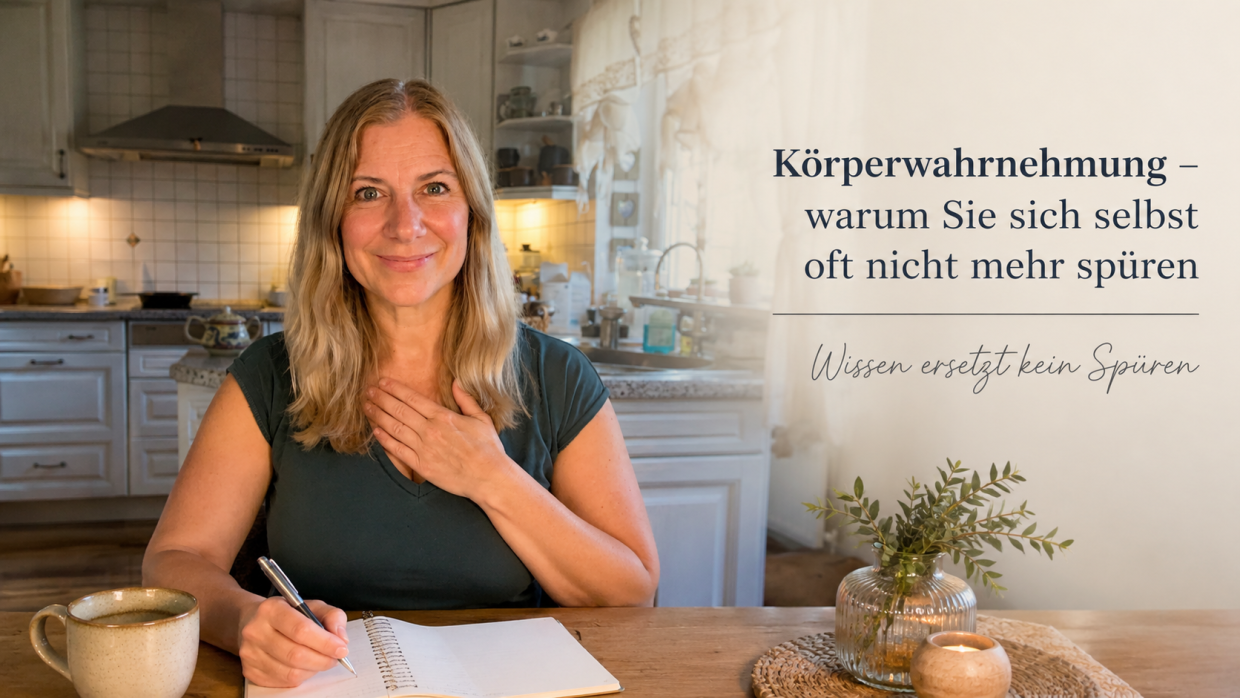 warum wir uns manchmal nicht mehr spüren.